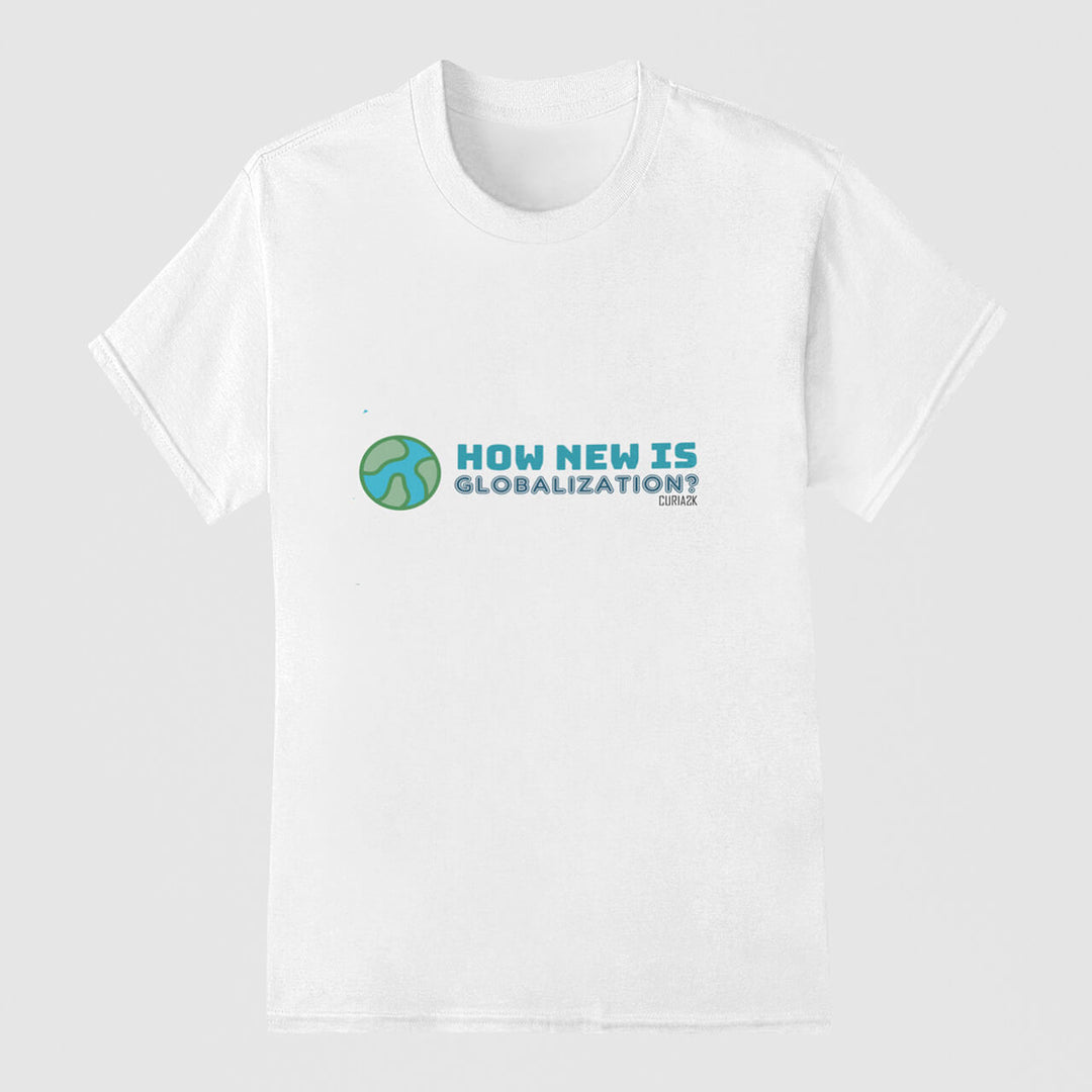 Short Sleeve Globalization T-Shirt | Comfortable Tee | curiask